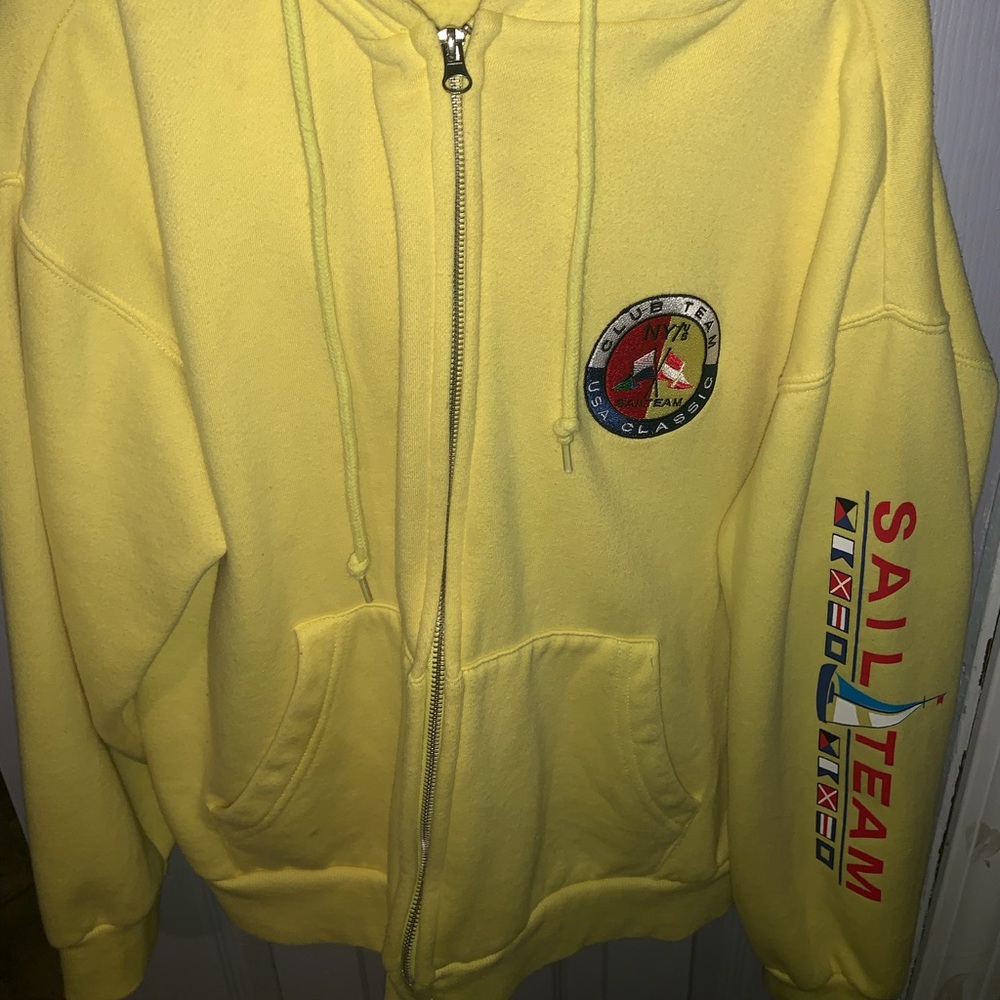 Forever21 Yellow Zip-up Jacket!